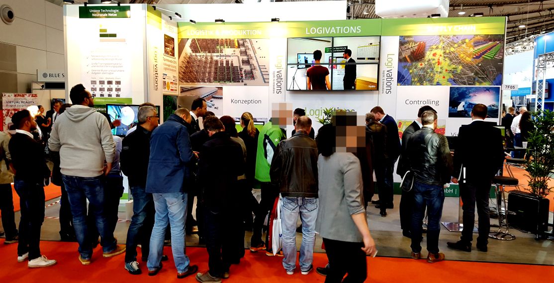 Logivations präsentiert sich erfolgreich auf der LogiMAT 2017